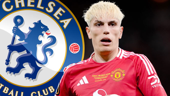 Garnacho is being negotiated by Chelsea