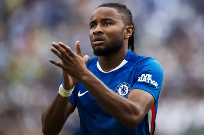 Nkunku does not show much in Chelsea shirt