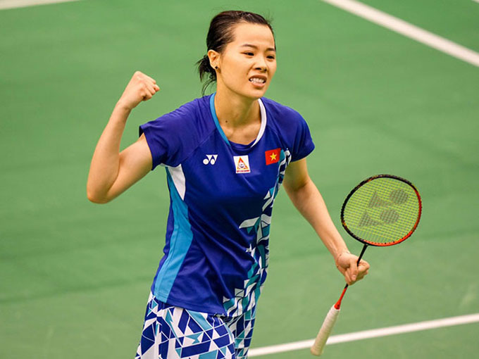 The No. 1 player in Vietnam, Nguyen Thuy Linh
