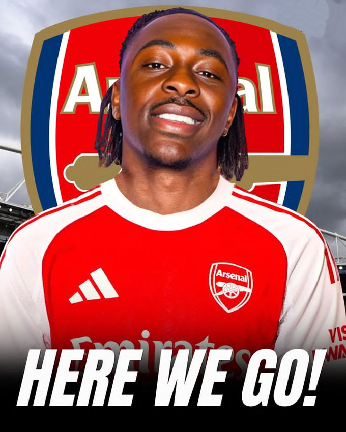 Arsenal reached an agreement to recruit Eze