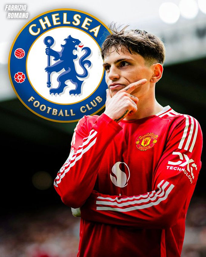 Garnacho has agreed on personal terms with Chelsea