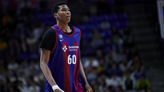 Dabone is about to be tried on the Barca basketball team