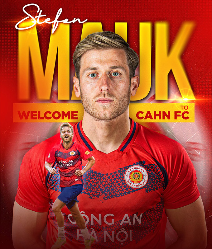 Australian midfielder Stefan Mauk joined CAHN 