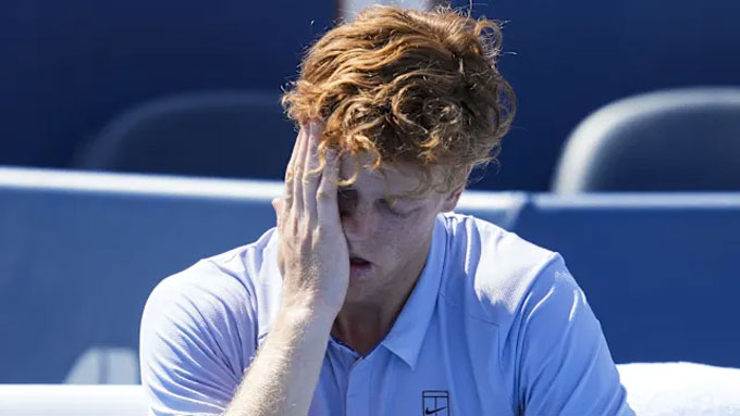 Sinner was forced to stop the Cincinnati Open 2025 final for injury