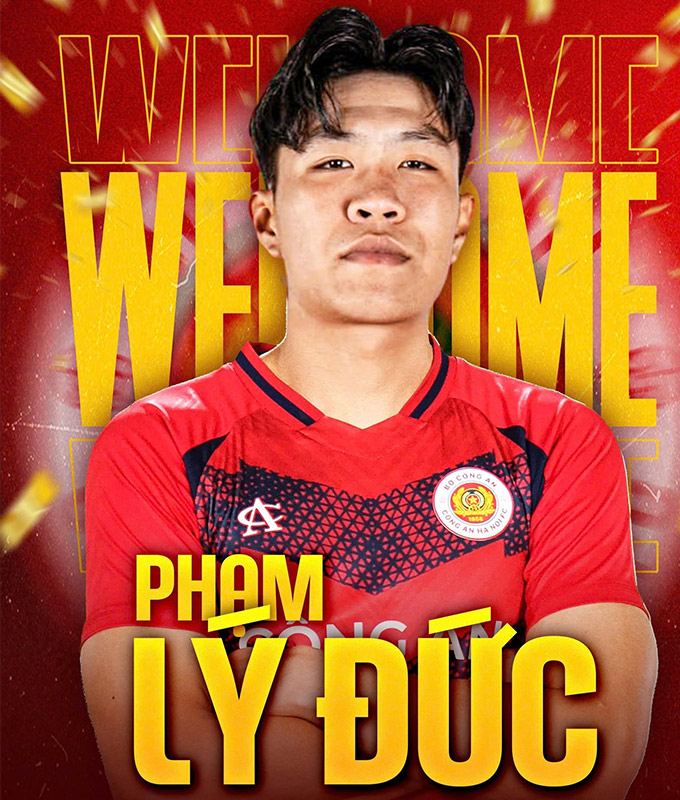 Center -back Pham Ly Duc joined CAHN 