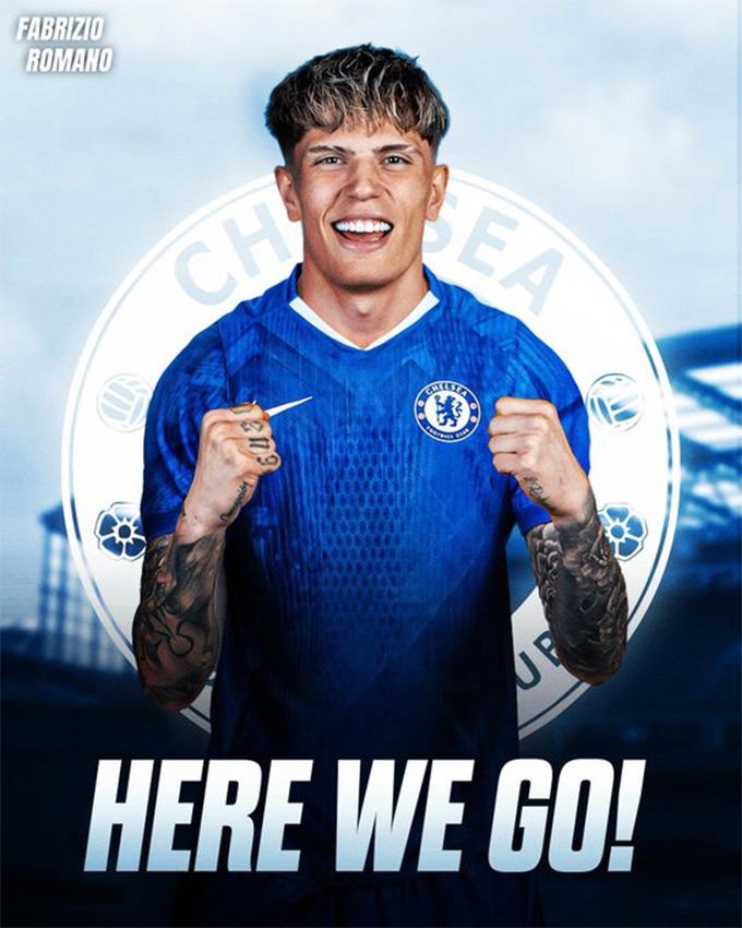 Garnacho landed at Chelsea