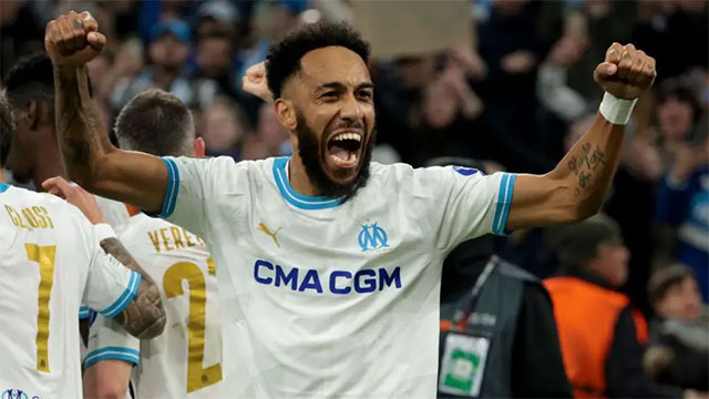 Aubameyang has returned to Marseille