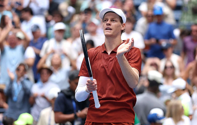 Jannik Sinner shows impressive performance