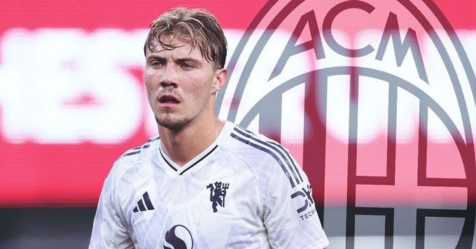 MU is negotiating with Milan about the lend of Hojlund