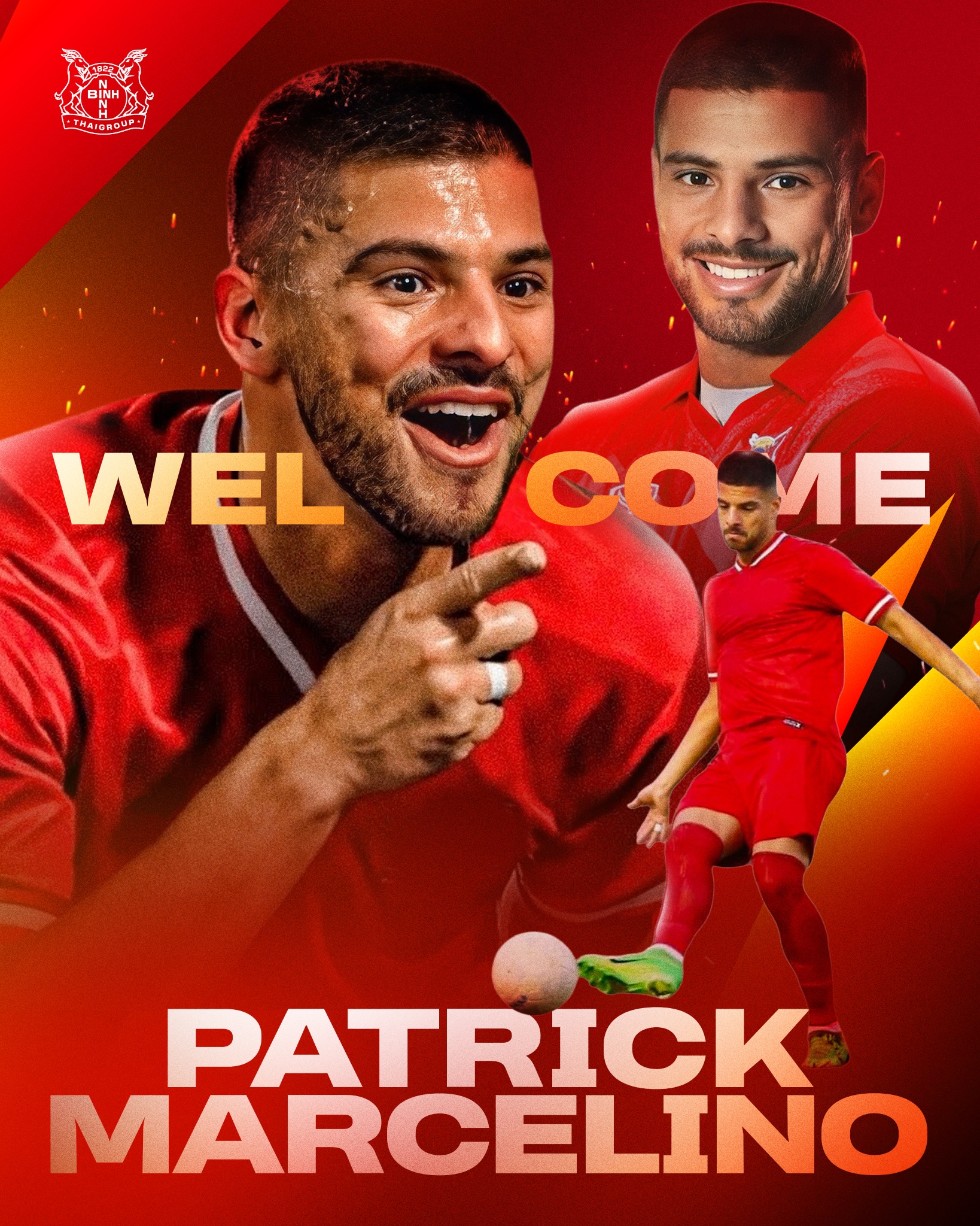 Ninh Binh Club debuted Marcelino 1