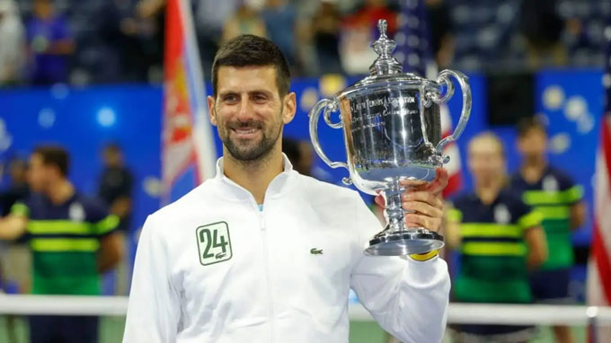 Djokovic is working hard to prepare for the US Open