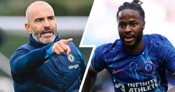 Coach Maresca eliminated Sterling from Chelsea's plan