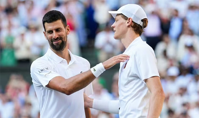 Novak Djokovic (left) and Jannik Sinner both missed Canada expanded
