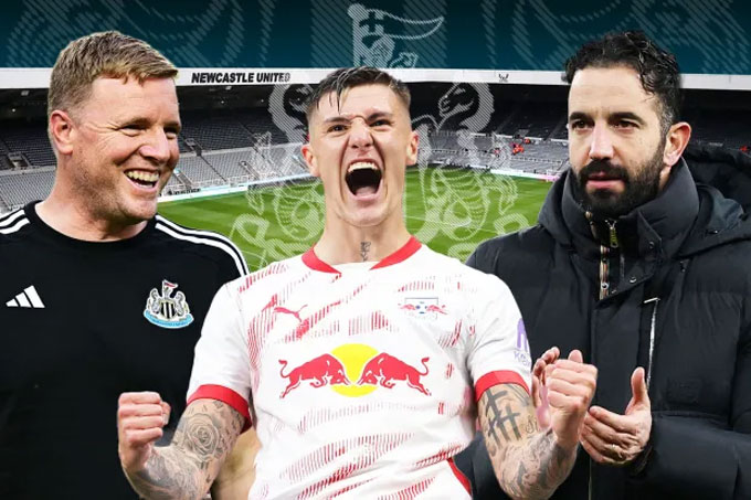 Sesko chose to go to Newcastle instead