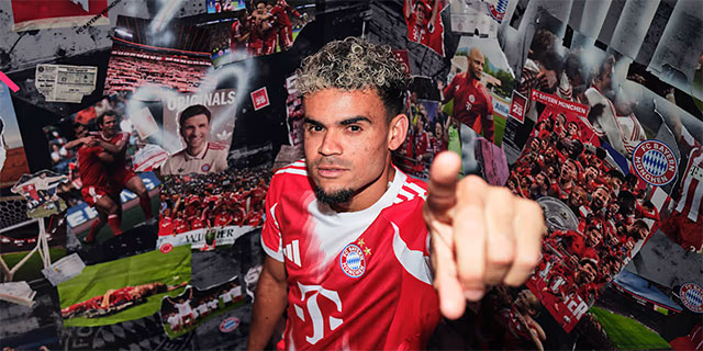 Liverpool has just transferred winger Luis Diaz to Bayern 