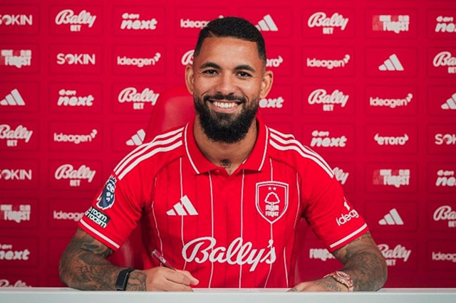 Luiz joined Nottingham Forest on loan