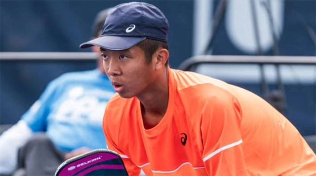 Quang Duong  "charming" With pickleball from 2020