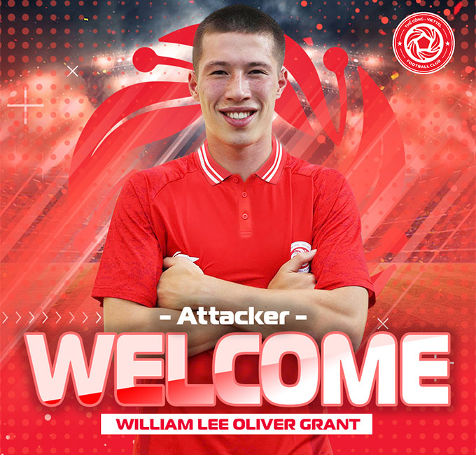 The overseas Vietnamese striker Le Wiliams joined Viettel. 