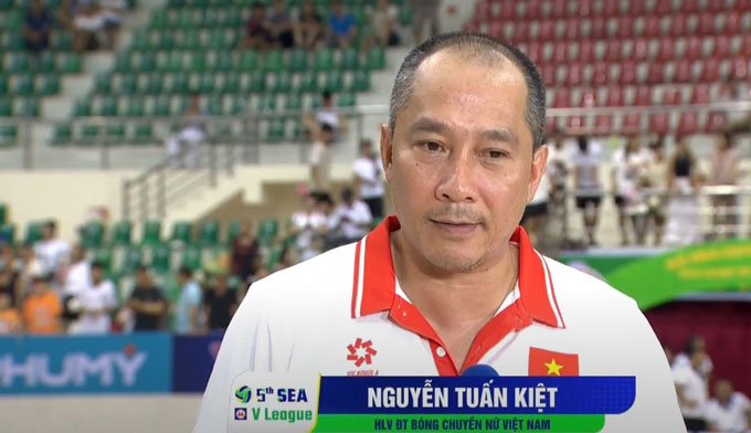 Coach Nguyen Tuan Kiet successfully took revenge on Thailand as promised