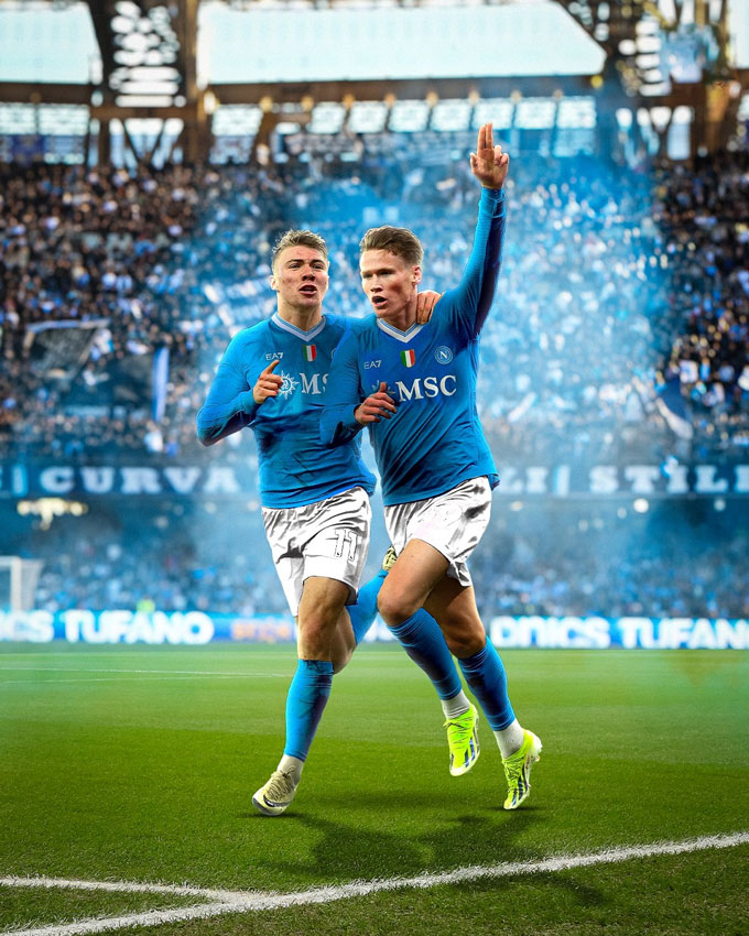 Hojlund will reunite for the former teammate McTominay in Napoli