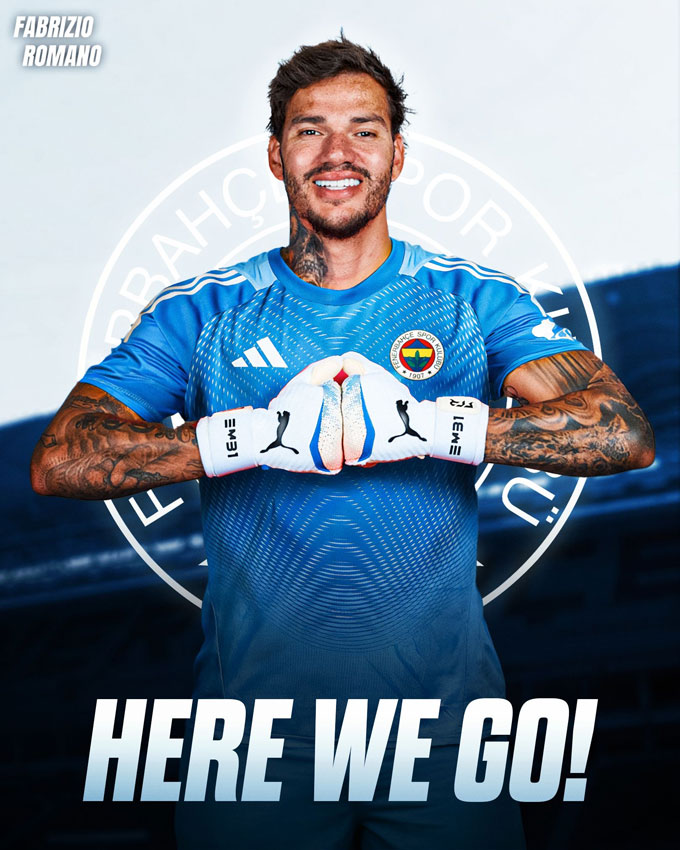 Donnarumma replaced Ederson to join Fenerbahce