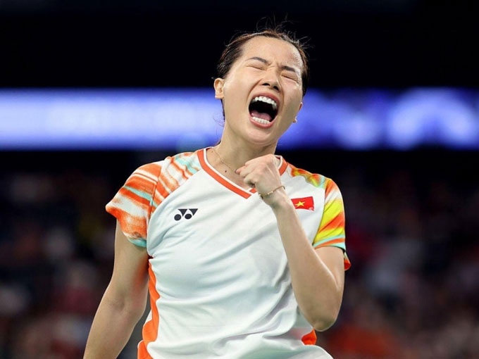 Nguyen Thuy Linh has just had a good performance in the World Championship held in France