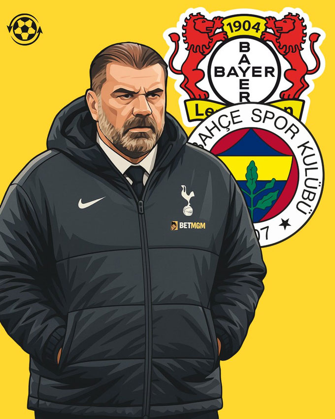 Coach Postecoglou is concerned by both Fenerbahce and Leverkusen