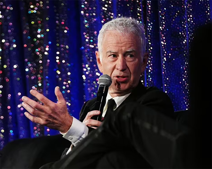 McEnroe praised the attitude after the loss of Nole