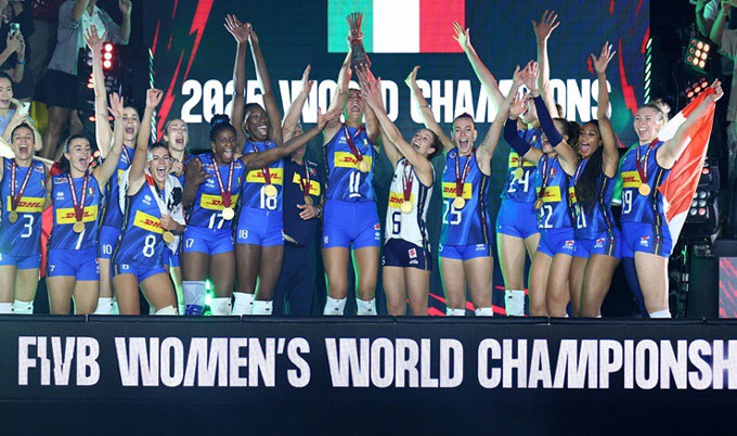 Italy enhances the championship
