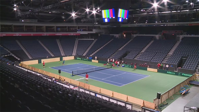 Canada is about to compare with Israel in the Davis Cup