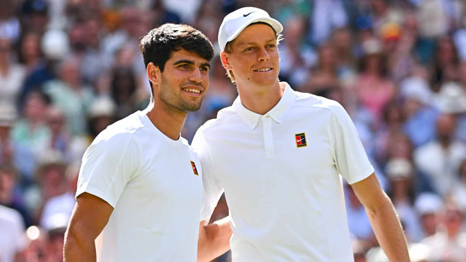 Alcaraz (left) and Sinner are sure to attend ATP Finals 2025