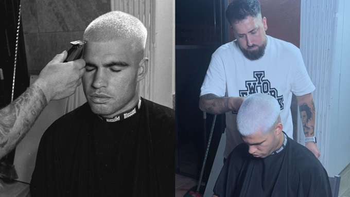 Alcaraz dyed new hair extremely cool