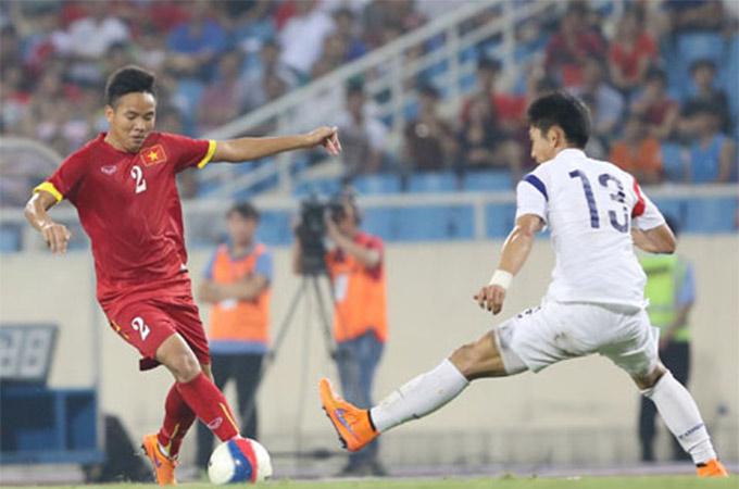 Former Vietnam Tel midfielder - Nguyen Huu Dung joined Becamex Ho Chi Minh City - Photo: Phan Tung 