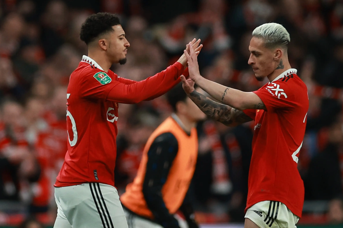 Sancho and Antony Nam in the name of MU