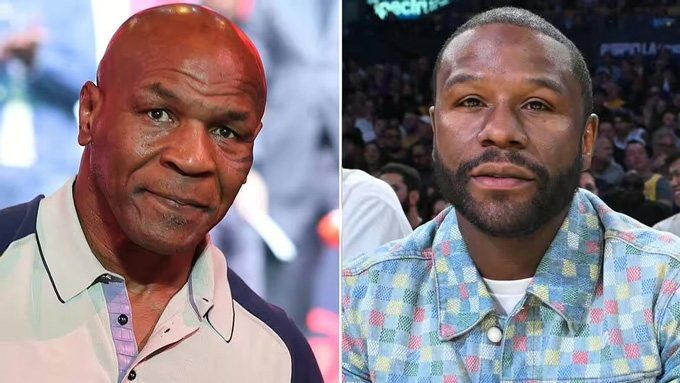 Mike Tyson and Floyd Mayweather will confront each other in a performance match