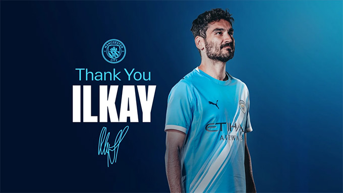 Man City confirmed goodbye to Gundogan