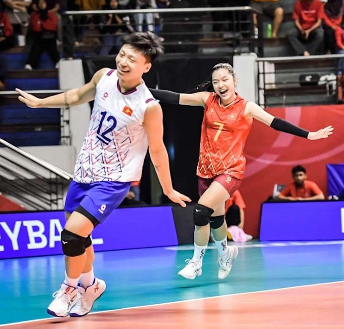 The Vietnam Volleyball Federation does not allow Dang Thi Hong to play - Photo: Photo: World Volleyball