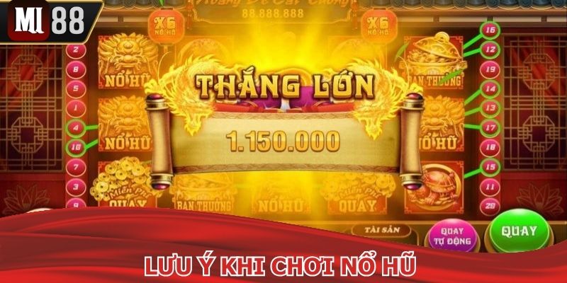 Muốn quay hũ dễ trúng cần lưu ý vài điều