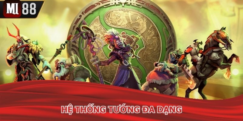 Số lượng tướng trong game dota 2 là gì rất nhiều
