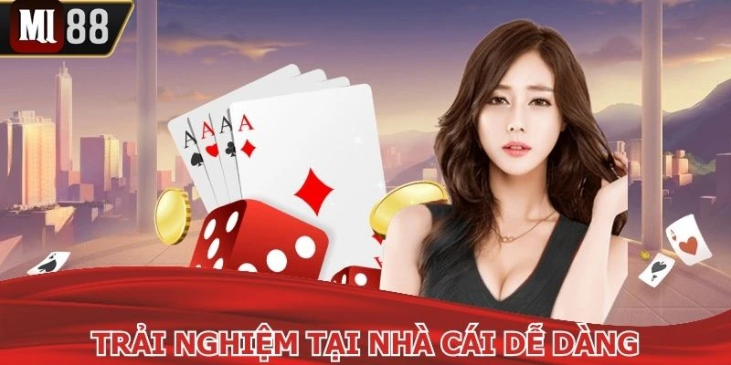 Thao tác các bước trải nghiệm tại nền tảng dễ dàng